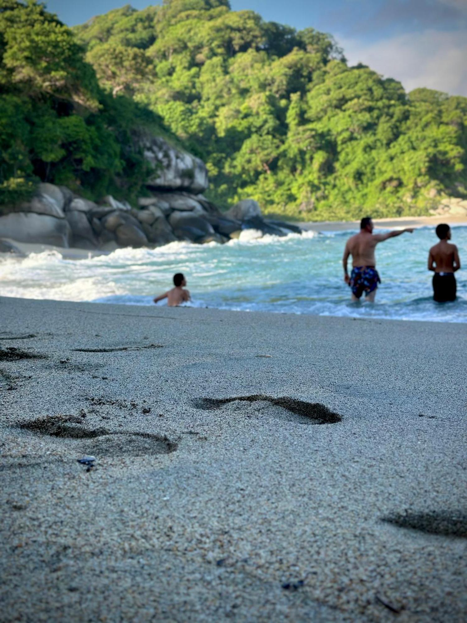 Eco Hotel Amanecer Tayrona El Zaino Exterior foto